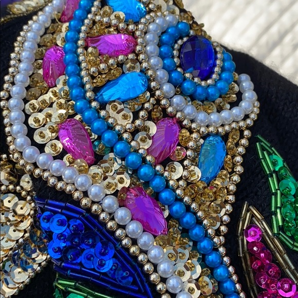 Cristina sweater jacket Blazer size Large L - Picture 6 of 7